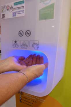 Steripower sur support